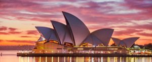 the Sydney Opera House