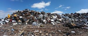 a scrapyard