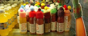 Innocent Smoothies in a supermarket