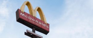 McDonald's Restaurant sign