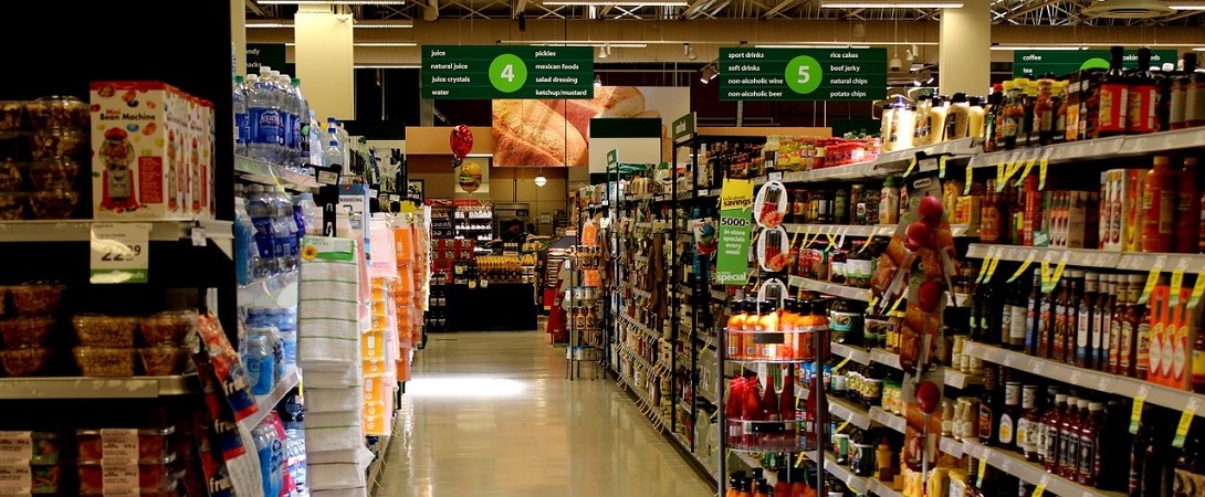shopping aisle