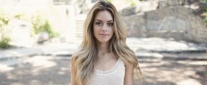 a blonde woman