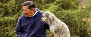 elderly Asian man with a Sapsali