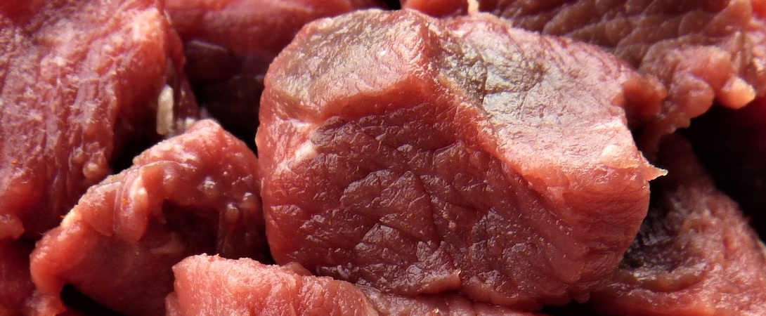 group of raw meat