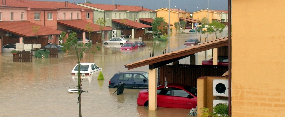 flooded streets