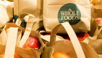 Whole Foods Market brown paper bags