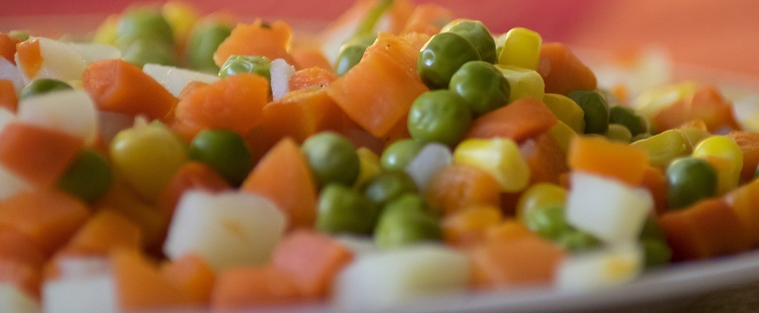 vegetables on a plate