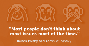 Illusion of public opinion