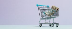 shopping cart cash