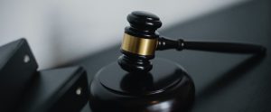 black gavel