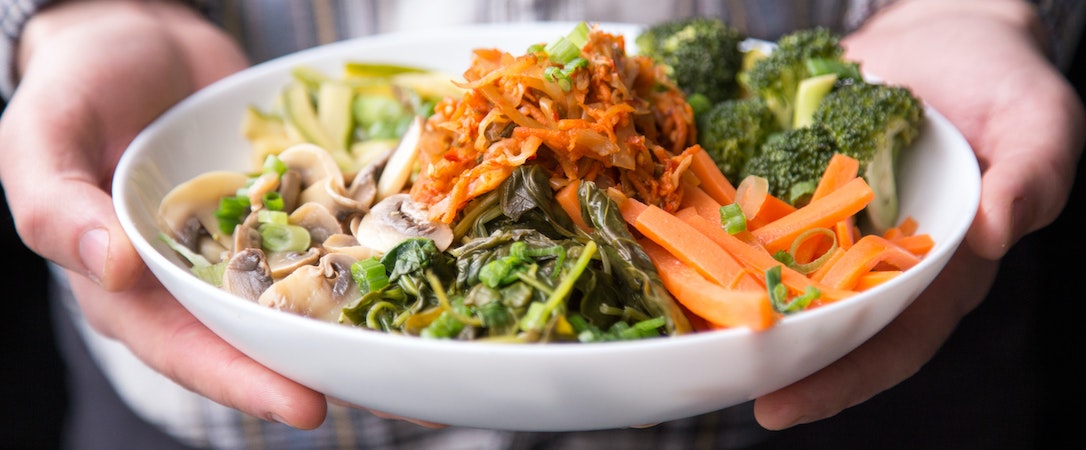 bowl of plant-based food
