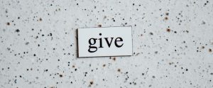 give image
