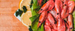cooked shrimp on a plate