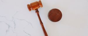 A gavel