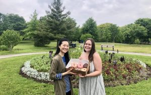Pona and Liz in June 2022