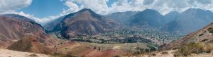 mountain range in peru
