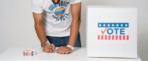 person voting