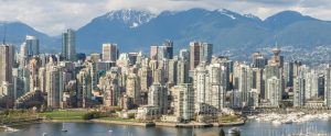 City of Vancouver skyline