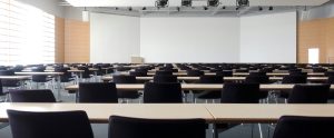 empty class with white board