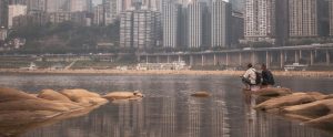 two people fishing Chongqing China