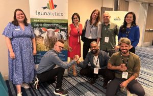 Faunalytics team at Animal & Vegan Advocacy 2025