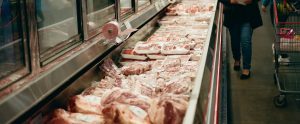 supermarket meat aisle