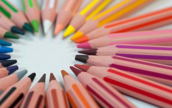 colored pencils