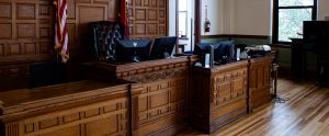 inside of courtroom Missouri United States