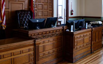 inside of courtroom Missouri United States