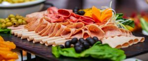deli meat platter