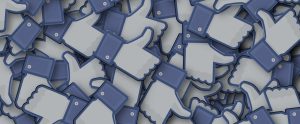 collage of Facebook like buttons
