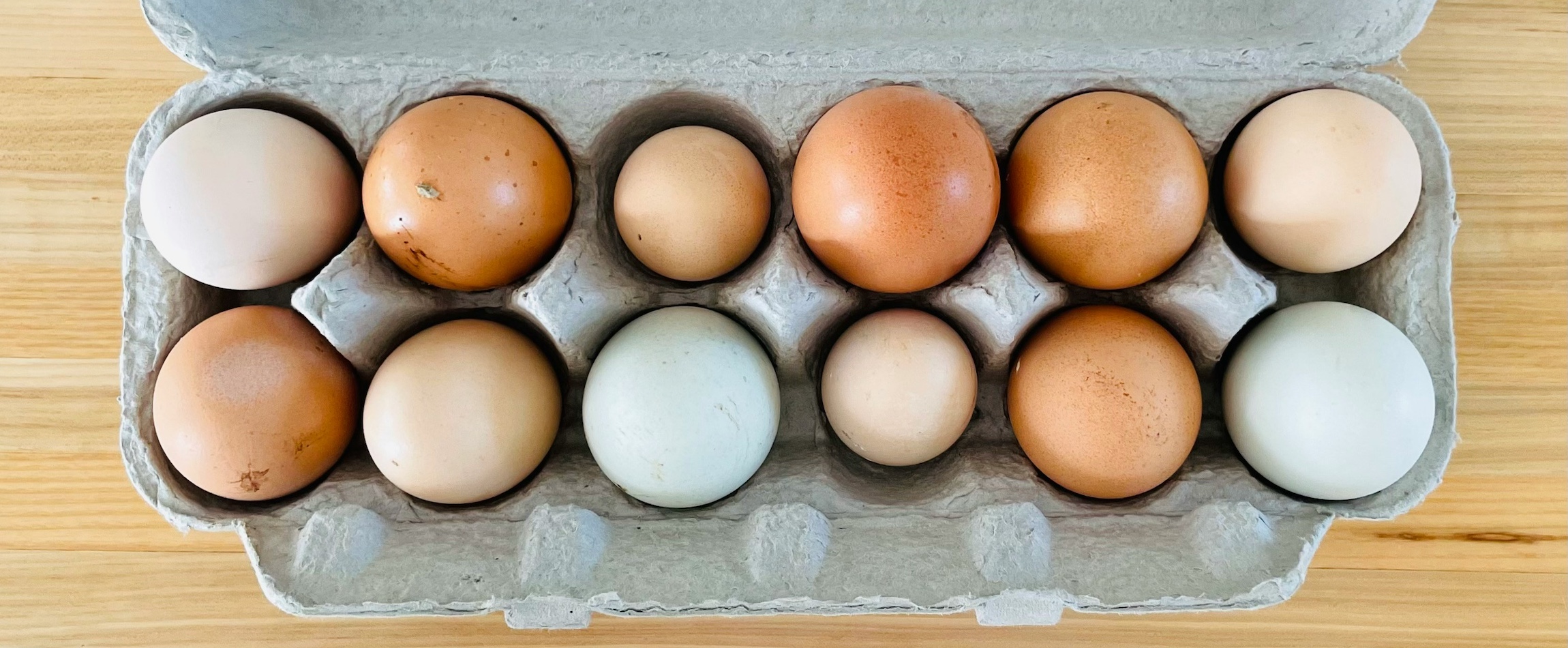 eggs on table